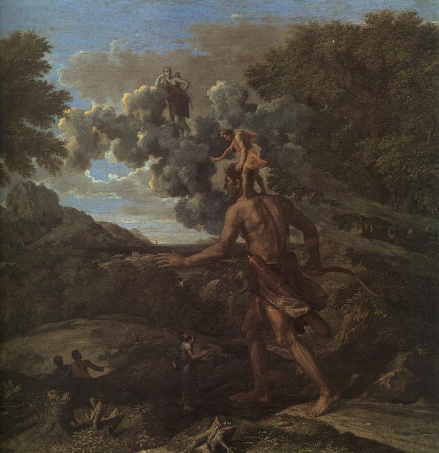 Nicolas Poussin Blind Orion Searching for the Rising Sun China oil painting art